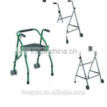 Most comfortable for sale promotion walker with wheels and seat