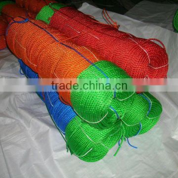 Colored 3 Strands PE Rope,Poly Rope,Fishing Rope