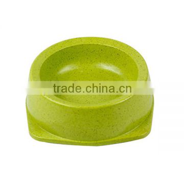 ISO900 The Eco-friendly bamboo fiber pet feeder bowl