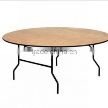 fashion plywood round table for events