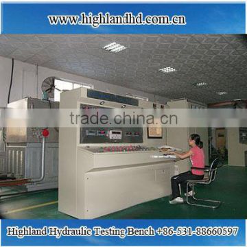 China manufacture Highland hydraulic test bench with free training on hydraulic manufactuer and repair factory