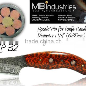 Mosaic Pins for Knife Handles MP32 (1/4") 6.35mm