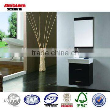 2013 Wholesale Custom Made Solid wood Bathroom vanity (High Quality with Warranty)