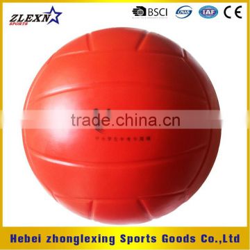 international orange polyurethane foam soft volleyball
