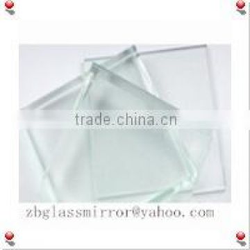Large glass sheet low iron glass ultra clear glass mirror with SGG glass