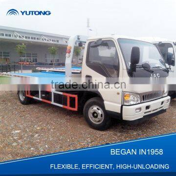 YUTONG 4x2 Efficient 3 Ton Platform Wrecker Truck