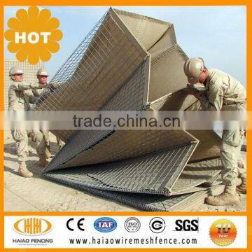 Flood barrier welded boxes / Military Bastion / military barrier military hesco barrier system