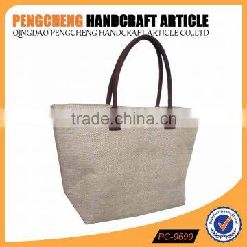 fashion nature paper straw and jute material women shopping handbags