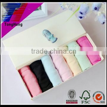 Custom high quality cheap price paper packaging box for underpants