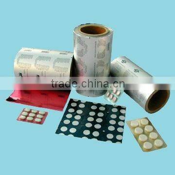 medicine packing use aluminium blister foil