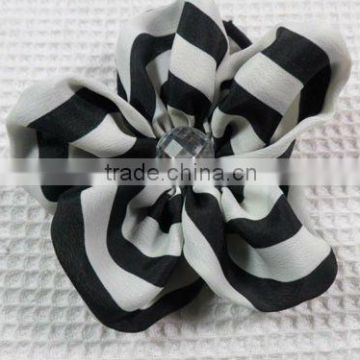designer gril fabric black plastic headband
