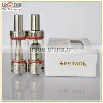 Yiloong electronic cigarette 2015 new anytank 2 in 1 atomizer fit for geyscano box mod arctic tank subtank mini on sale