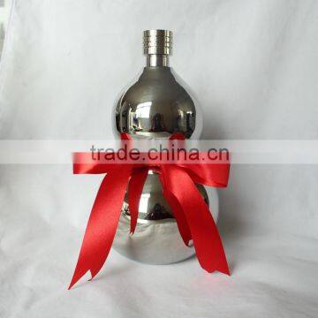 Factory direct sale gourd shape hip flask