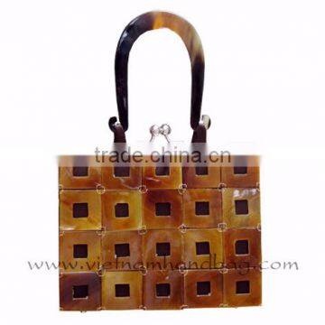 2016 women fashion handbag made of buffalo horn