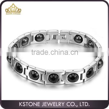 KSTONE 316L Stainless Steel Stainless Steel Positive Energy Balance Bracelets For Men and Wemen
