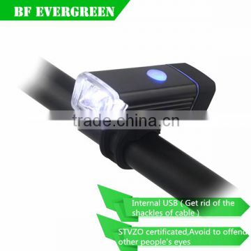 USB Rechargeable Front Bike Safety Light