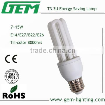 DEC/M- 15 T3 High Lumens CFL Principle Economic Lamp 3u