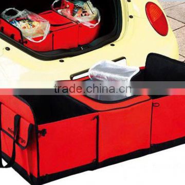 600D/PVC 170T pu folding trunk organizer