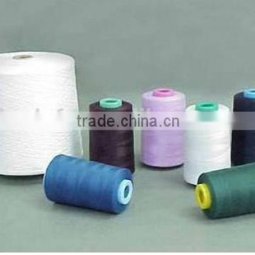 Eco-Friendly 100% Spun Polyester Sewing yarn for dying have Different Types