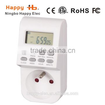 HG01E 230VAC 50Hz indoor LED weekly digital timer electrical timer