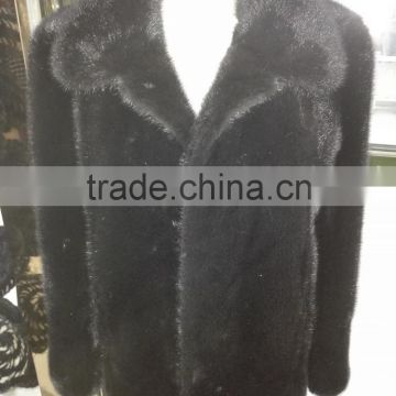 Factory price high quality winter fashion men mink fur coat