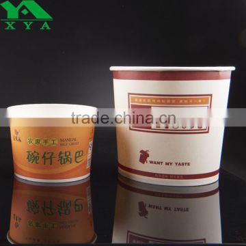 paper noodle bowl with sleeves and lids
