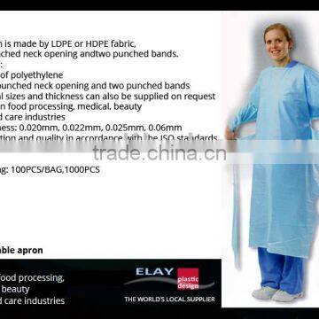 Custom Design Disposable Medical apron