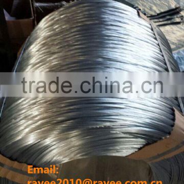 ASTM A 641 4.1MM galvanized steel wire for CHAIN LINK FENCE