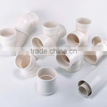All types of ASTM pvc pipe fittings for sewage