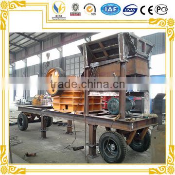 Mobile Quarry stone mobile crusher Aggregate Stone Crushing Line
