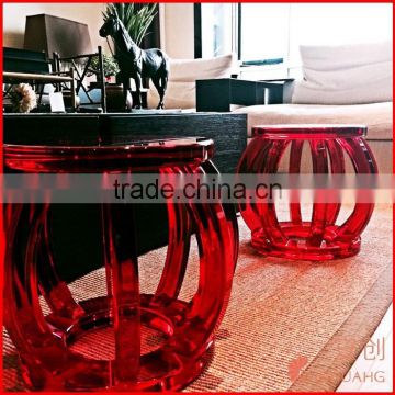 drum stool_home stool_acrylic stool