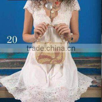 Ladies White Lace Dress