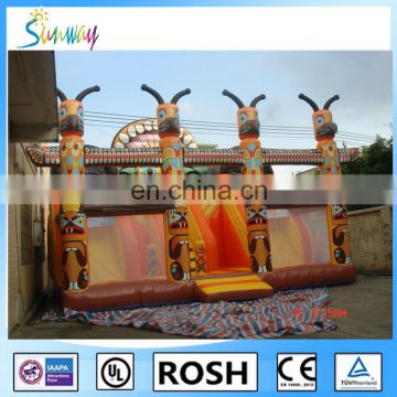 Inflatable Sunway Jumping Castle Large Inflatable Castle Bouncy Playing House