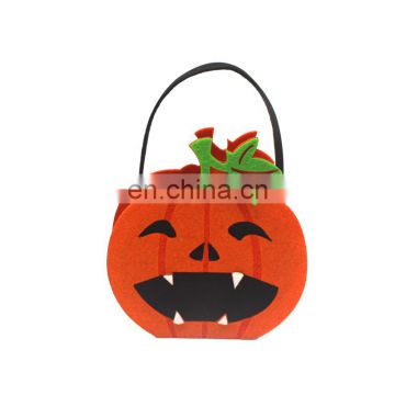 Tote Bag Halloween Festival Candy Bag with Pumpkin Face