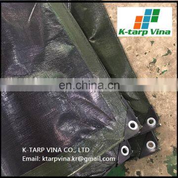 Olive Green/Black, Heavy duty tarpaulin, Korean Standard, water proof, Cheap, Durable Tarp