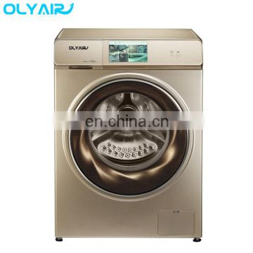 Olyair front loading washing machine 8kg with big TFT LED display