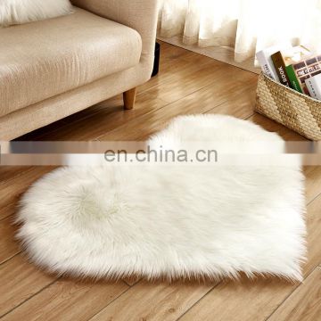 sheepskin plush rug for living room floor