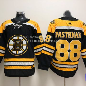 Boston Bruins #88 Pastrnak Black Jersey