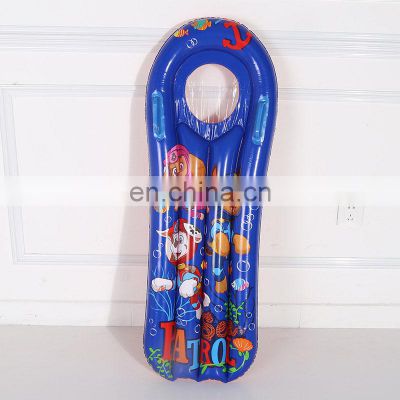 Wholesale Mini Swimming Pool Beach Pvc Children Surfboard Inflatable Water Float Buoy Equipment