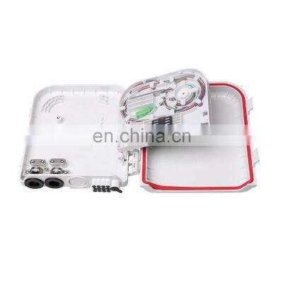 8 ports Fiber Optic Distribution Box FTTH 8 Core Outdoor Optical Terminal Box