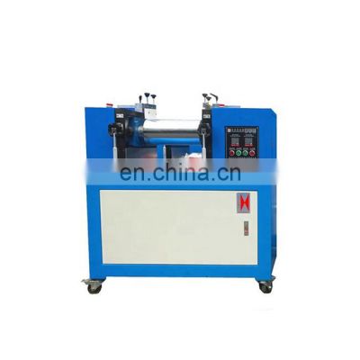 Lab Open 2 Rolling Mill Plastic Rubber Calendering Machine