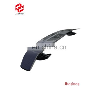 Honghang Factory Manufacture Exterior Car Parts Universal Rear Spoiler Wing, Carbon Fiber Universal Rear Wing Spoiler