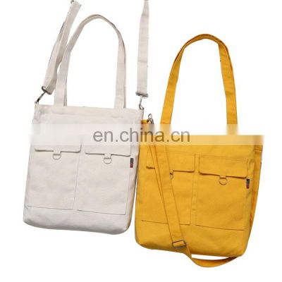 Fashion Cotton Canvas Women Tote Hand Shopping Bags