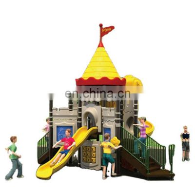 Huge inside children with plastic slide commercial playground equipment
