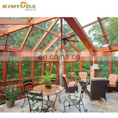 High Quality Dome Customized Winter Sunroom Insulated Large Aluminum Alloy Backyard Glasshouse