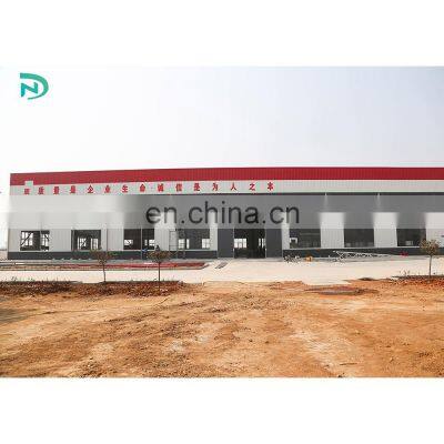 Anti-Water And Anti-Rust High Strength Steel Frame Building Steel Structure Warehouse