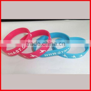 fashion pure color newest odm silicone bracelet