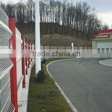 Best price PVC coated Steel Highway Fence