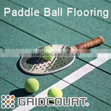 Outdoor Paddle ball court flooring