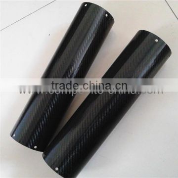 motorcycle full carbon content exhaust pipe